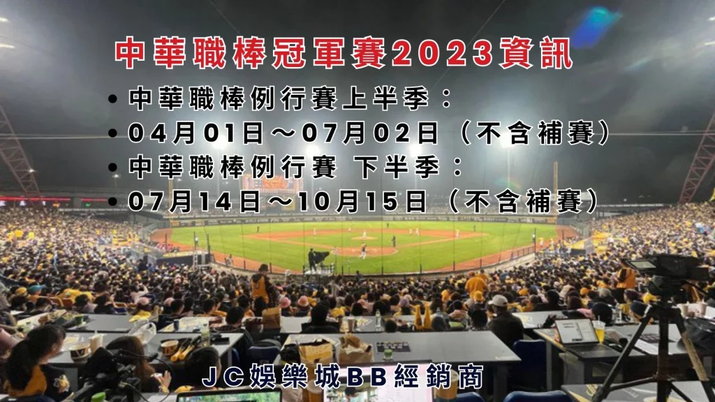 中華職棒冠軍賽2023資訊 